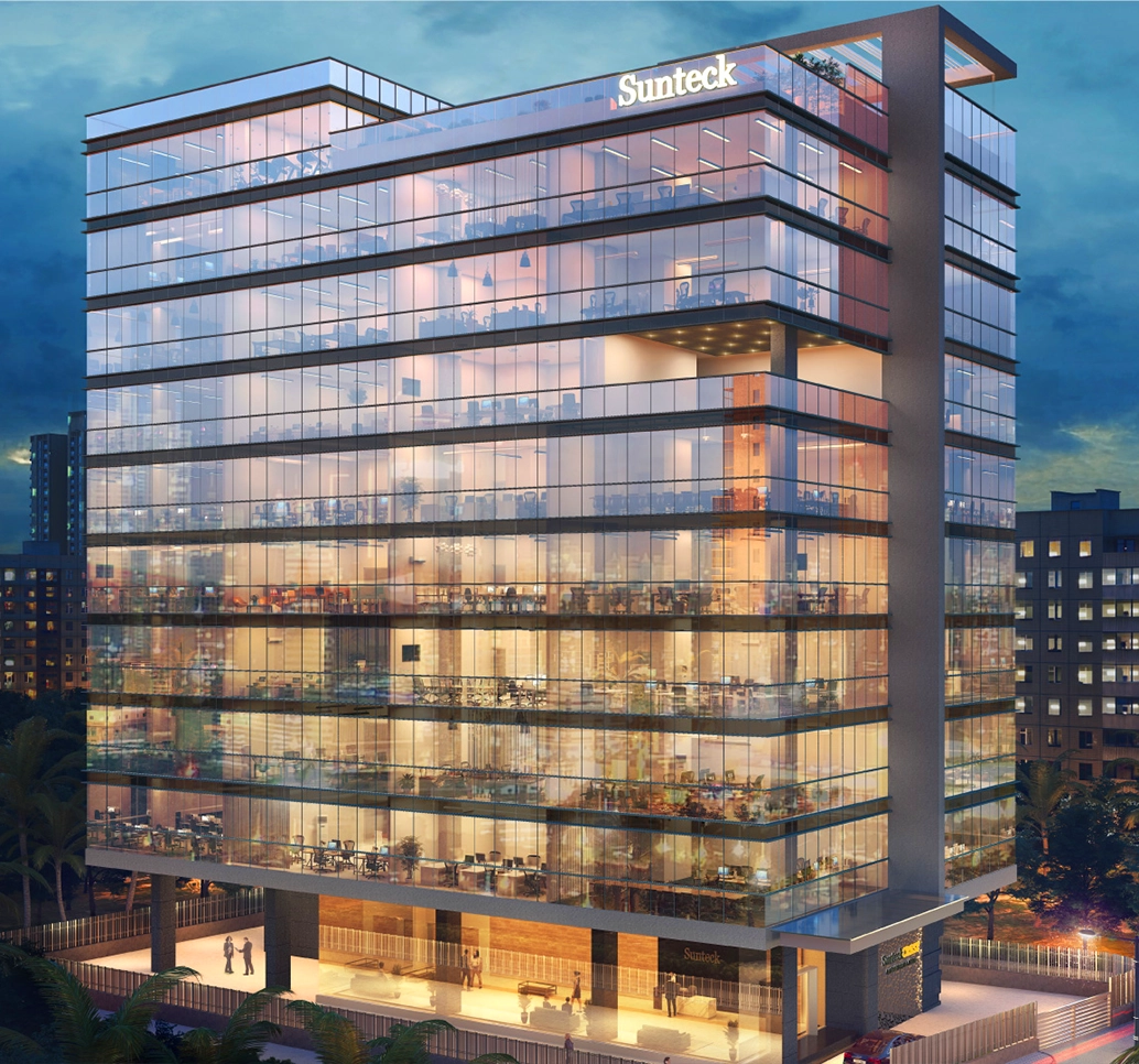 Luxury Commercial Properties by Sunteck Realty, Leading Builders in Mumbai