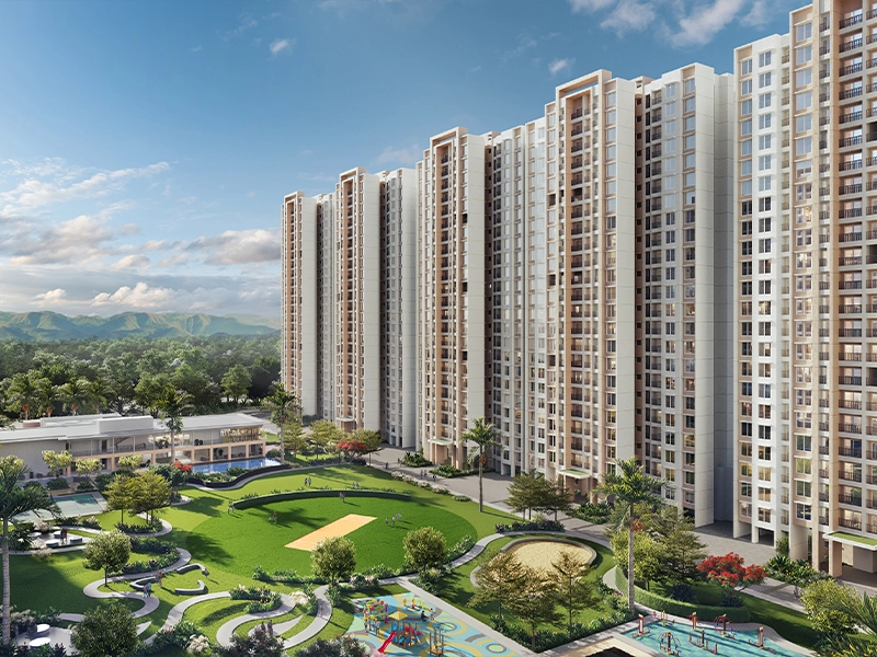 Sunteck One world Panoramic View of the Township