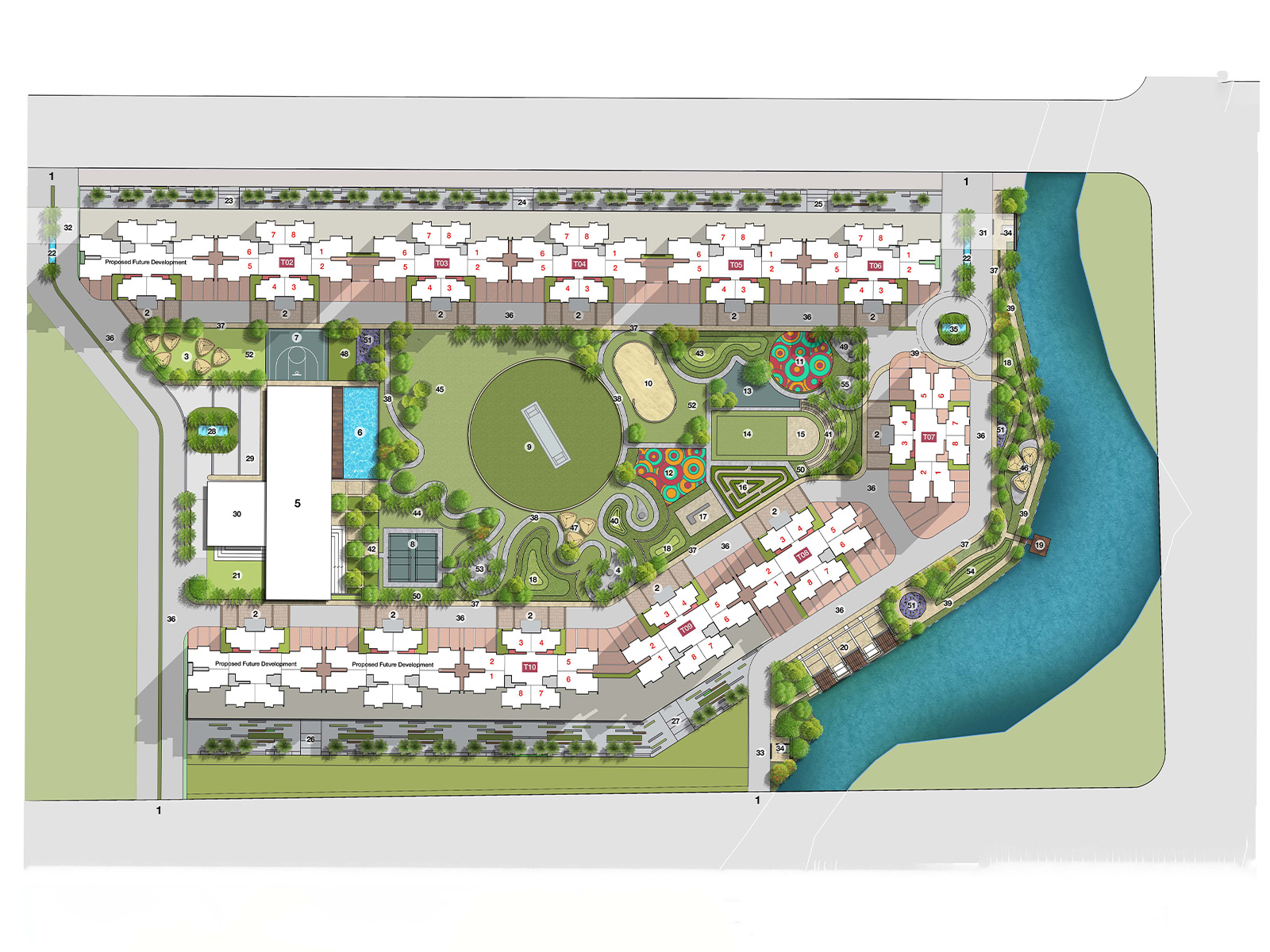 Sunteck One world Master Plan