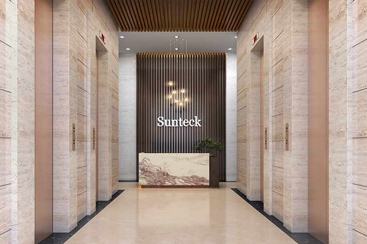 Sunteck Pinnacle lobby